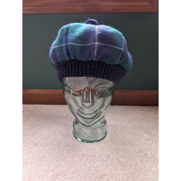 Ingles Buchan 100% Wool Douglas Tartan Tam Scotland Hat - Picture 6 of 6